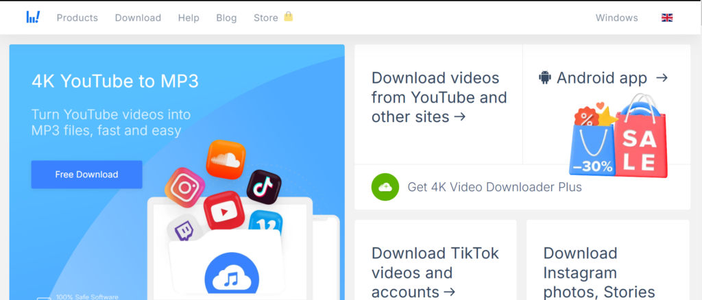 4K Download – VidAU.ai Save YouTube video