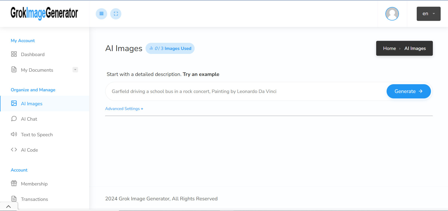 Grok Step 4 – VidAU.ai Grok AI image generator