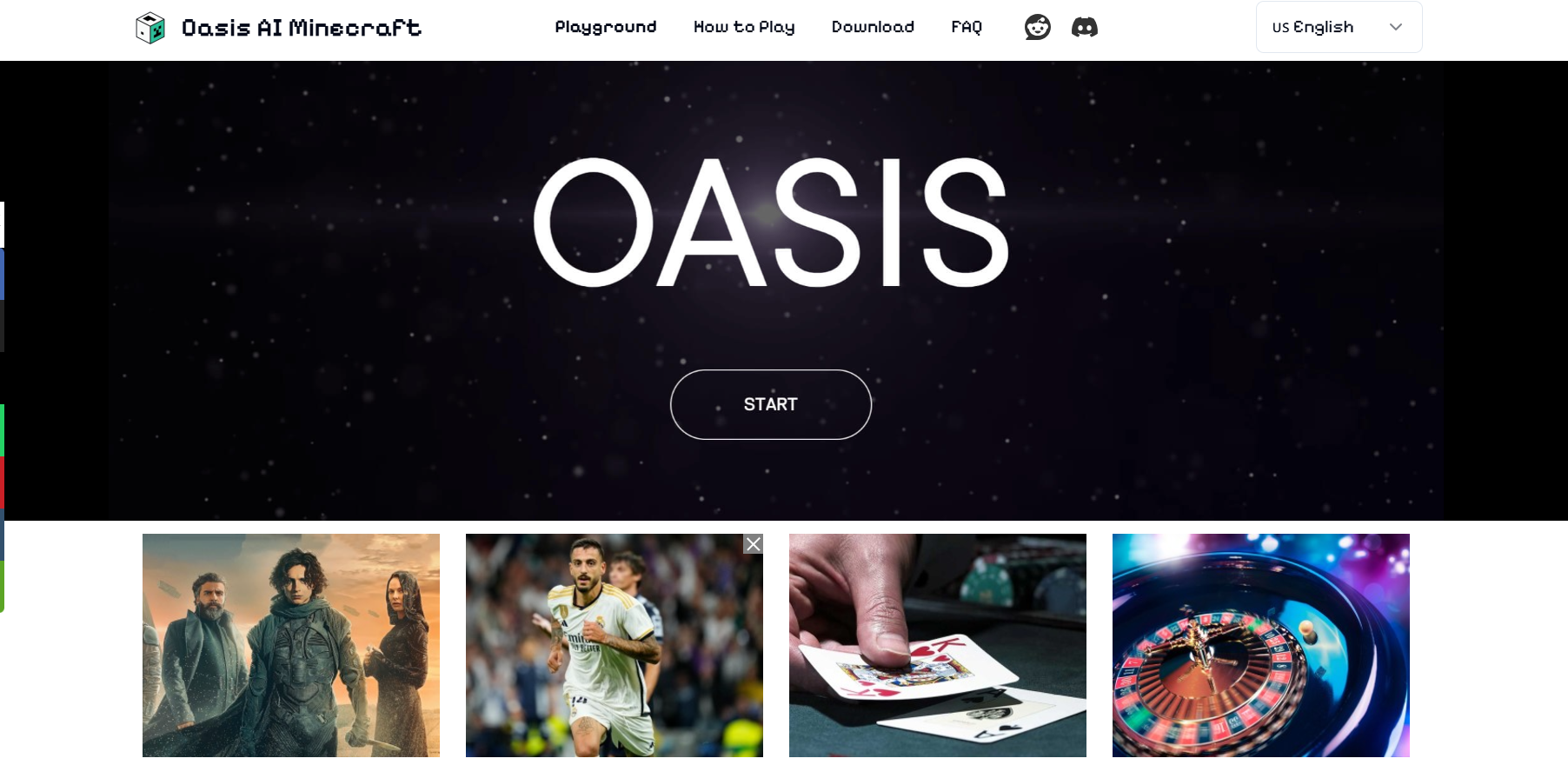 Oasis 2 – VidAU.ai seed for minecraft oasis