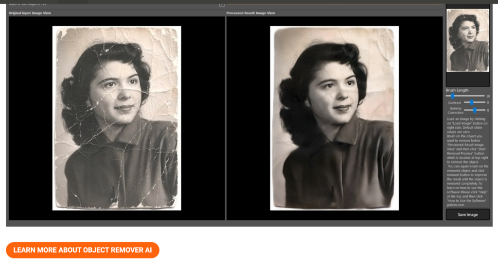 Pixbim Watermark Remover License home page