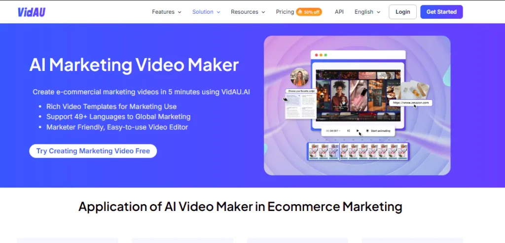 VidAU Your perfect AI video creator
