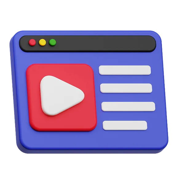 video-website-3d-icon-isolated-white-background 1